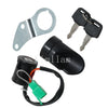 Suzuki DRZ250 DR250 DR250R Ignition Key Switch Lock Set (2001-2009, 1998-2000)