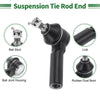 Mazda 10 x Front Suspension Kit Tie Rod Ends Sway Bar Links