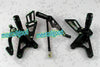 Yamaha YZF R1 2009-2013 - Black 2 x Pegs CNC Rear Sets Footrests