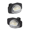 Toyota Corolla 2x 6000K 18-SMD LED White License Plate Light (2009–2013)
