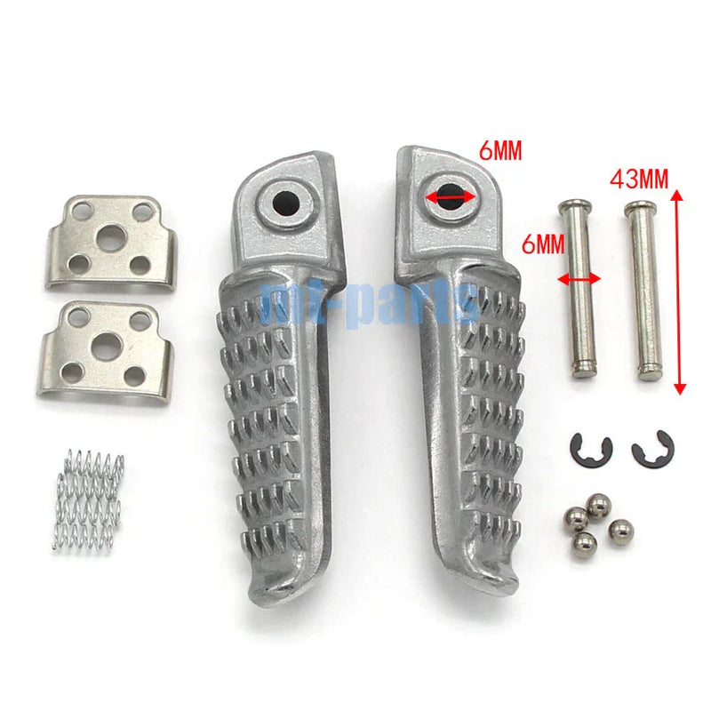 Kawasaki KLE650 Versys 650 Rear Footrest Pegs (2007-2016)