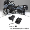 Motorcycle Bracket Mount Stand GPS Phone Navigation USB Charger ABS Material