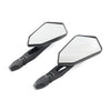 Motorcycle Cruiser Chopper Scooter ATV 10mm Rear View Side Mirrors
