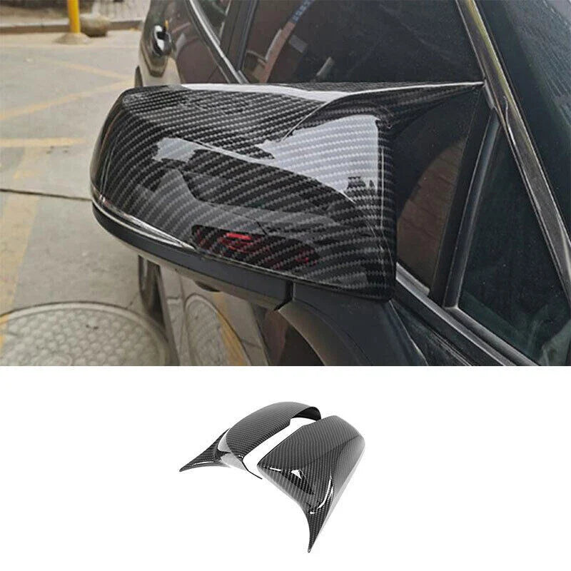 Toyota Highlander 2 x Rearview Mirror Cover Caps Carbon Fiber (2020-Present)