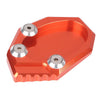 Kawasaki VERSYS 650 KLX250 (2010-2014) - Orange Kickstand Pad