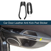 BMW Z4 (2017-2024) Black 1 Set Leather Anti Kick Pad Sticker