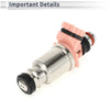 Lexus LX450 4.5L (1996-1997) 1 x Pink Silver Tone Fuel Injector