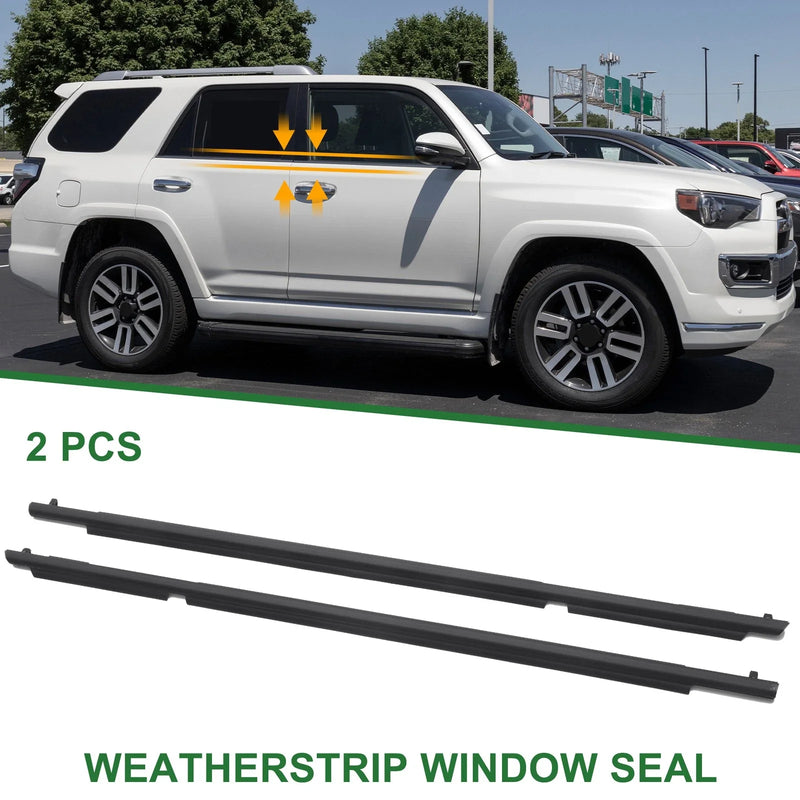 Toyota 4Runner 2 x Weatherstrip Window Seal (2010–2024)