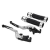 BMW G310R G310GS Silver Extendable Brake Clutch Levers & Handlebar Grips