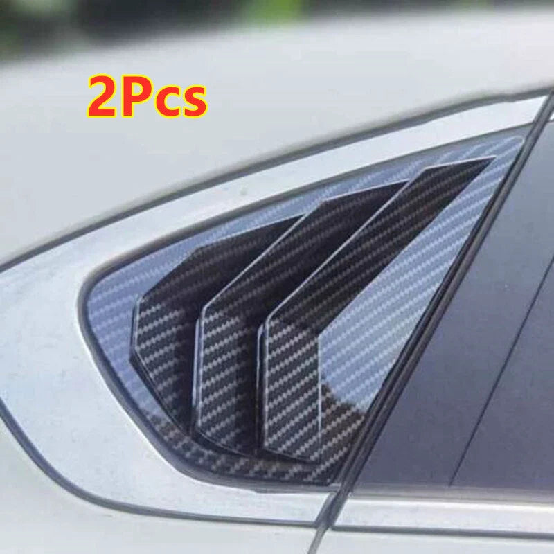 Kia Forte K3 ABS Carbon Fiber Vent Window Scoop Louver Cover (2019–2022)