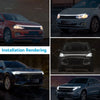 Car 1.8M Dynamic LED DRL Hood Light Strip (Fits Various Models)