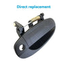 Holden Barina TK Black Front Outer RH Right Hand Door Handle (2005-2011)