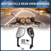 Suzuki GSXR600 Set of Rear View Mirrors w/ Turn Signals (2006-2018)