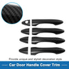 Hyundai IX35 Carbon Fiber Black Door Handle Cover Trim (2010-2015)