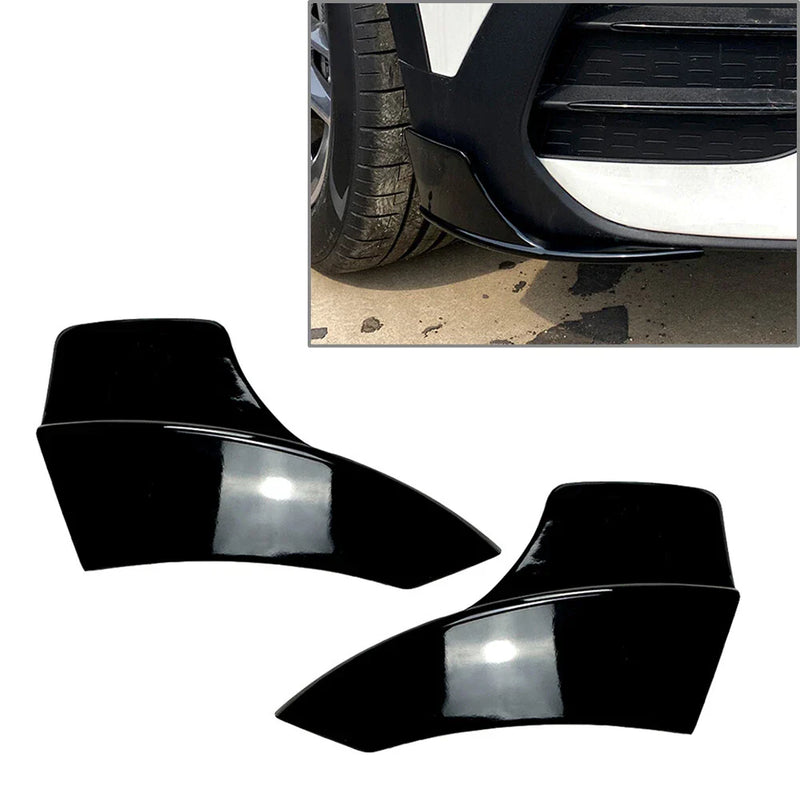 Mercedes Benz GLB-Class Glossy Black Front Bumper Lip Splitter (2020-2022)