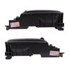 LH+RH Interior Door Handles Dark Gray Fits Toyota Hilux Vigo Kun26 SR5 2005-2015