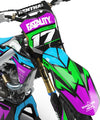 Kawasaki KLX 110 2010-2023 Synth Style Decals Custom Sticker Kit
