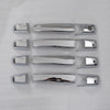 Chevy Silverado GMC Sierra Chrome Mirror & 4DR Handle Covers Overlay (2007-2013)