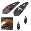 Universal Dirt Bike Motorcross Off-Road Fender Red LED Tail Lights