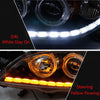 Car Turn Signal Lamp 2 x 12LED Switchback Flexible LED Strip Light
