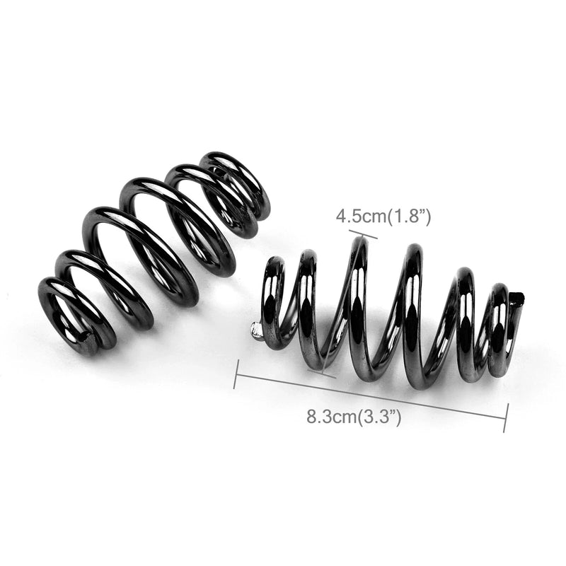 Chopper Bobber 2 x Solo Driver Seat Mounting Springs Black