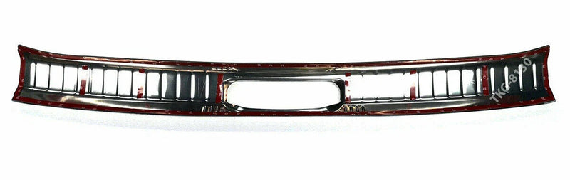Toyota Fortuner Stainless Inner Rear Bumper Step Plate (2015-2017)