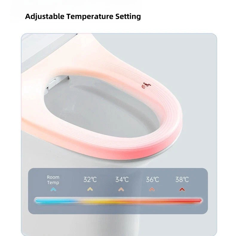Seat - Massage, Warm Air Dry, Touchless Smart Electric Bidet Cover