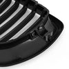 BMW E46 325i 2002-2005 Gloss Black Front Bumper Kidney Grille