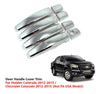 Chevrolet Colorado 4 x Chrome Door Handle Cover Trim (2012-2015)