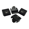 BMW E46 323i 325i 330i M3 328i 4x Window Switch Button Caps (1998-2006)
