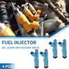 Toyota Yaris Vitz (1999-2005) 1.0L 1.3L Fuel Injector 4 x Blue
