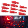 Car Red T5 1 SMD Dashboard Gauge Indicator Light Bulbs
