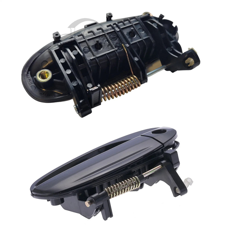 Holden Barina TK Outer Door Handle Black 2pc Set (2005–2011)