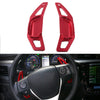 Toyota Corolla, Camry Red Steering Wheel Paddle Shifters (2003-2023)
