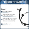 Ford Ranger RWD ABS Wheel Speed Sensor (2011-2019)