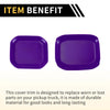 Jeep Gladiator JT (2020-2024) Purple Exterior Door Handle Bowl Cover Trims