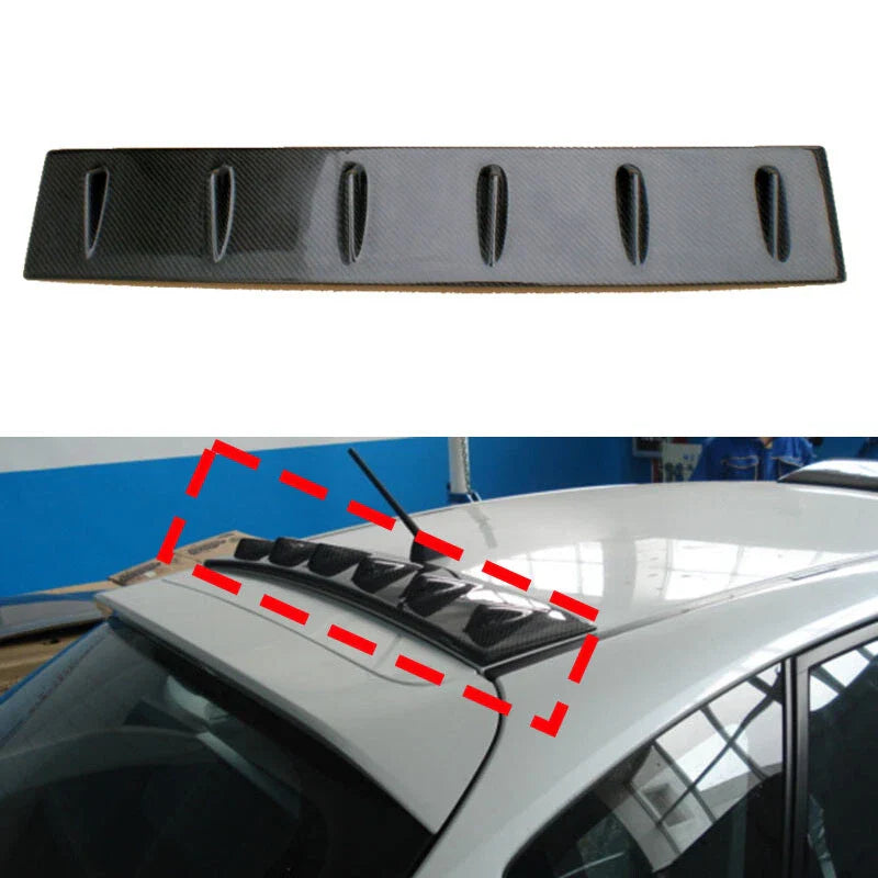 Subaru Impreza WRX / STI Hatch 08-14 REAL Carbon Fiber Rear Wings Roof Spoiler