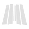 Lexus CT200 CT200h Chrome Silver Tone 6 Pcs Door Pillar Window Trim