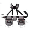 Electricians Adjustable Electrician Tool Bag with Suspenders & Pouches