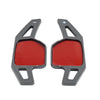 Audi A3 A4 A5 A6 A7 Steering Wheel Shifter Paddle Extensions Gray (2006-2020)