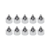 Harley Road King, Dyna 10 x Head Bolt Cover Spike Caps
