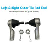 MAZDA 121, 323, ASTINA, RX7 Outer Tie Rod Ends (DB, BG, BA, FD3)