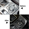 Mazda 3, 6, CX-5, CX-9 Carbon Fiber Volume Button Trim (2016-2021)
