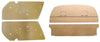 PORSCHE 911 Door panels and rear parcel shelf (1976–1986)