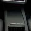 Tesla Model S, X Carbon Fiber Center Console Armrest Box Sticker Cover