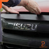Isuzu D-Max Red Front Grille Radiator Emblem Logo (2023-2025)