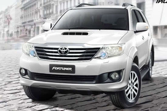 Toyota Fortuner Fog Light Covers (2012-2014)