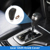 Toyota Camry Black Brown Faux Leather Gear Shift Knob Cover
