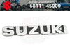 Suzuki GS400X / GS550E / GS750 SUZUKI Genuine Fuel Tank Emblem (1977–1979)