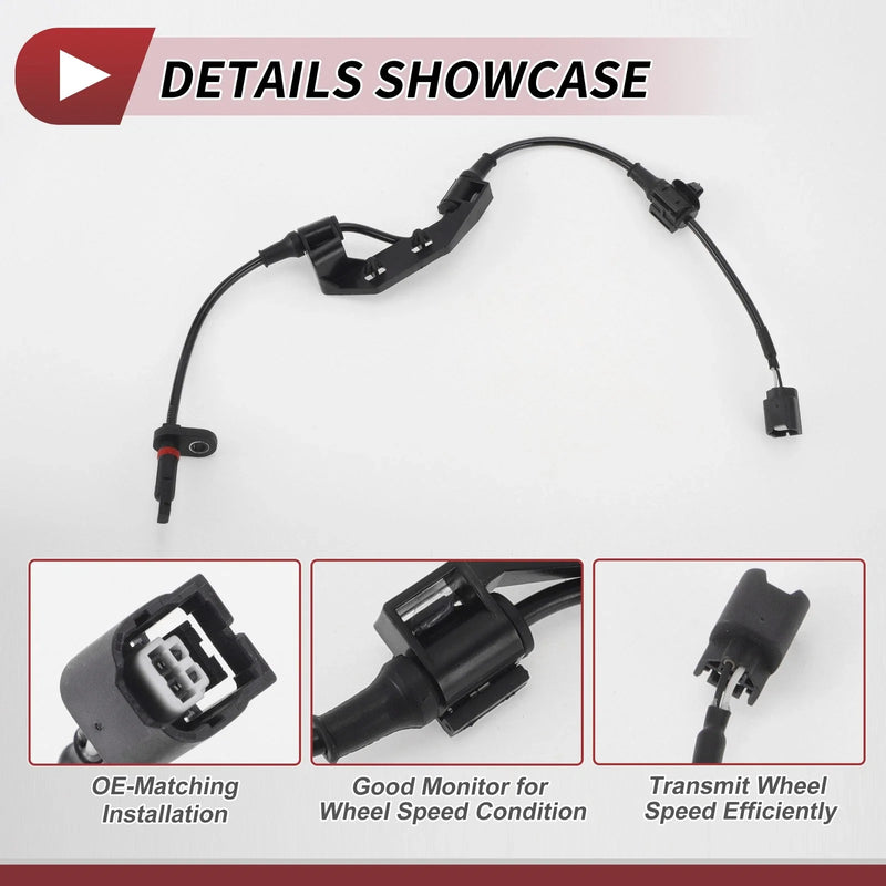 Honda Odyssey Rear Left ABS Wheel Speed Sensor (2005-2010)